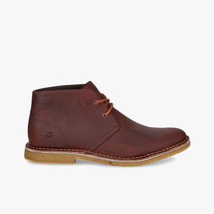 Ugg Groveland Men Chukka Boots Red (6970FZGMP)